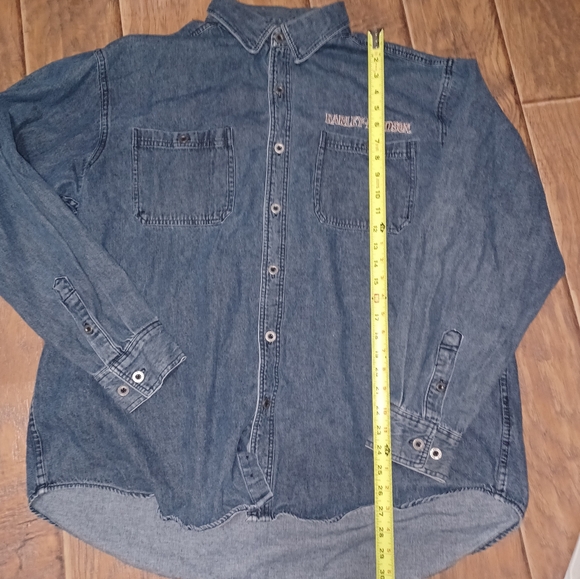 Harley-Davidson Dark Blue Denim Shirt